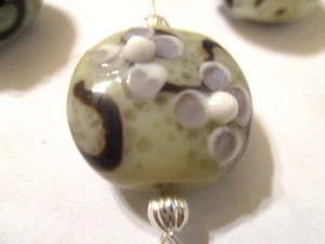 10 ~ 23 x 21 x 14  mm Focal Lampwork Glass Pendant Beads SLW7 - Picture 1 of 3