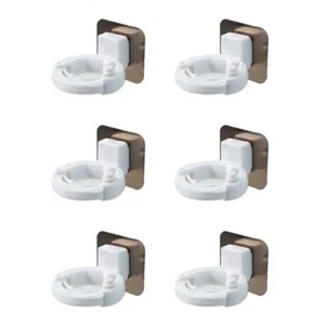 6 STÜCKE Selbstklebende Shampoo Dusche Halter Flaschen Regal Seifen Halter NEU - Bild 1 von 1