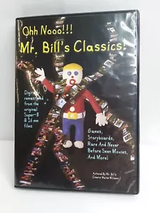 Ohhh Nooo!!! Mr. Bill's Classics! DVD Remastered from Super-8 and 16mm Film SNL - Foto 1 di 4
