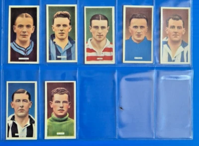 FOOTBALL  -  CARRERAS  LTD.  -   POPULAR  FOOTBALLERS  -  1936 ( 7 CARDS ) - Image 1 of 2