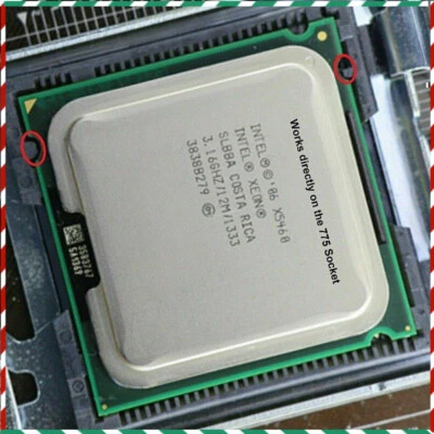 Intel Xeon X5460 SLBBA(EO) LGA775 Quad-Core 3.16 CPU GHz Processor similar Q9650 - Image 1 of 2