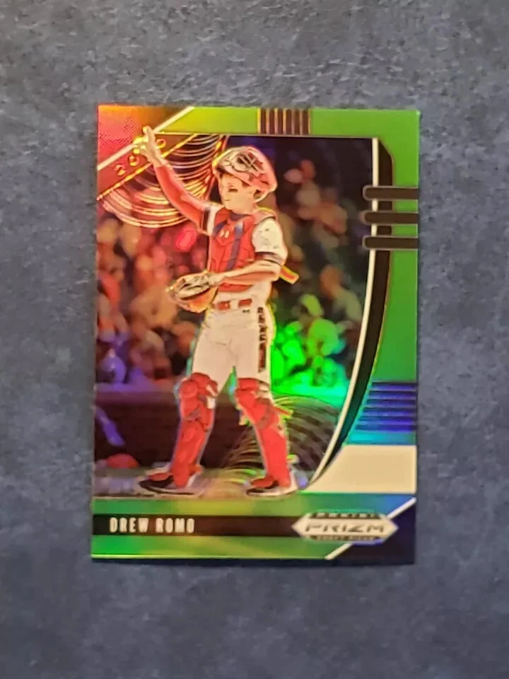 Drew Romo 2020 Panini Prizm Draft Picks PDP35 LIME GREEN PRIZM 54/75 - Image 1 of 1