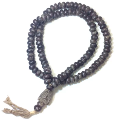 Amuleto de contas de rosário tailandês meditação budista sagrada energia da sorte charme de poder raro - Imagem 1 de 4
