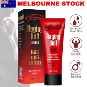 Sensuous Raging Bull for Men Bigger Better Stronger Increase Blood Flow 100ml - Picture 1 of 4