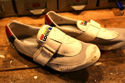 Zapatos de ciclismo Delta Look vintage talla 7 vienen con tacos LOOK DELTA sin clip Foto 1 de 4