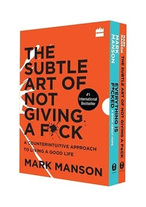 Mark Manson Boxset (Everything is F*cked + Subtle Art of Not Giving a F*ck) - Picture 1 of 4