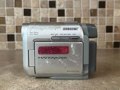 SONY HANDYCAM DCR-HC20 VIDEO CAMCORDER SILVER - Image 1 of 4