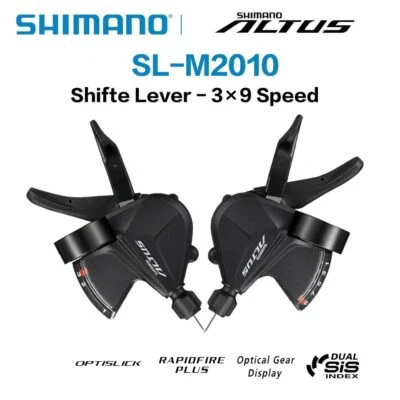 SHIMANO ALTUS SL M2010 Series 2x9/3x9S MTB Bike Bicycle Groupset Shifter Lever - Image 1 of 3