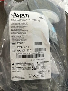 Aspen Pediatric Cervical Collar Set PD1 983192 - Picture 1 of 1