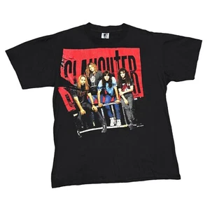 Vintage Slaughter Band Shirt L 90s Tour Concert Single Stitch Brockum Skid Row - Picture 1 of 17