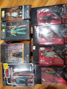 Star Wars schwarze Serie Neu Greedo Scout Trooper Jyn Erso Resistance Trooper - Bild 1 von 9