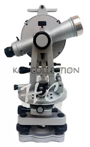 Transit Vernier Theodolite 20" sec angolo precisione 15" con scatola rilievo e topografia - Foto 1 di 5