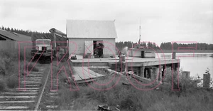 Yakutat & Southern Railroad Dock Side Station - 8x10 Photo - Picture 1 of 1