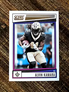 2022 Panini Score - #58 Alvin Kamara - N.O. Saints - NM-Mint Condition - Picture 1 of 2