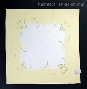 PLAUENER SPITZE ® Tischdecke Mitteldecke Deckchen OSTERN Tischdeckchen 80x80cm - Bild 1 von 2