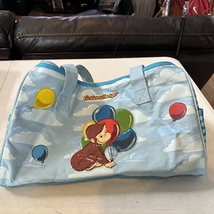 CURIOUS GEORGE HELLBLAU 11""X16"" DISNEY SEEBEUTEL, REISETASCHE - Bitte lesen - Bild 1 von 16