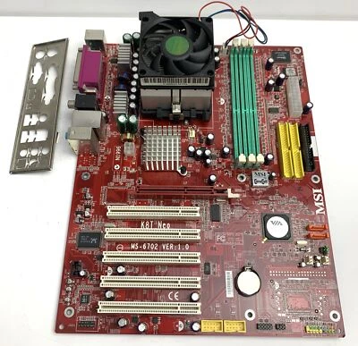 MSI Placa K8t Neo / Ms-6702 Ver: 1.0 - ATX DDR1 Zócalo 754 - - Imagen 1 de 4