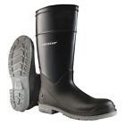Dunlop 8968200 Men's Steel Rubber Boot Black