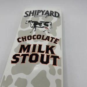 Shipyard Brewing Co Choc Stout Portland Maine Beer Tap Keg Handle Advertising - Picture 1 of 12