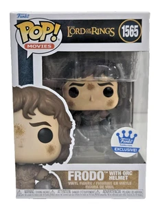 Funko Pop! Vinilo: El Señor de los Anillos Frodo con casco de orco #1565 exclusivo de FS - Imagen 1 de 10