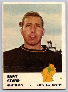 1961 Fleer #88 Bart Starr Green Bay Packers - Picture 1 of 3
