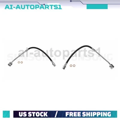 Manguera hidráulica de freno delantero 2 piezas para Ford Windstar 1999 2000 2001 2002 2003 Foto 1 de 4