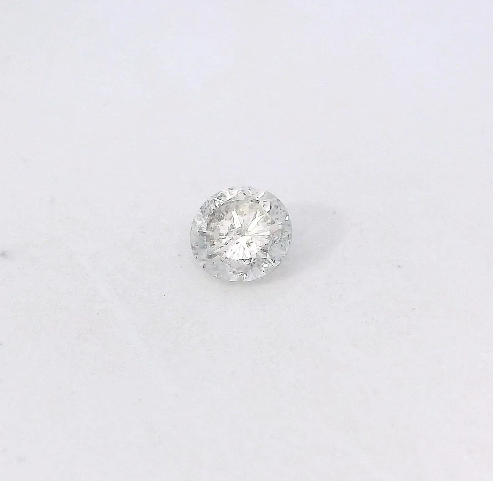 0.24ct Round Brilliant Cut Natural Diamond I, color SI2, clarity 3.9 x 2.4 mm - Image 1 of 4