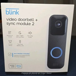 Blink Video Doorbell + Sync Module 2 - Picture 1 of 2