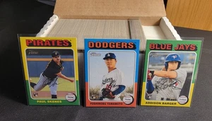 2024 Complete *** TOPPS HERITAGE HIGH SET (225) Cards #501-725 (All 25 SPs) MINT - Picture 1 of 1