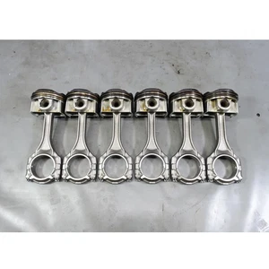 20-25 BMW F97 X3M G8x M3 M4 S58 ///M Piston and Connecting Rod Set of 6 13K OEM - Picture 1 of 9