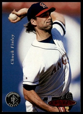 1995 SP Championship #132 Chuck Finley - Image 1 of 2