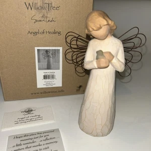 Willow Tree ANGEL OF HEALING hand carved figure by Susan Lordi 1999 NEW IN BOX - Picture 1 of 15