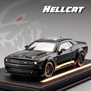 1:24 Dodge Challenger Hellcat Redeye Alloy Diecast Auto Spielzeug Geschenk Sammlerstück NEU - Bild 1 von 6