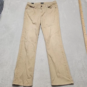 Pantalones de mezclilla Empyre Skeletor para hombre 33x32 marrón crema skater grunge - Imagen 1 de 7