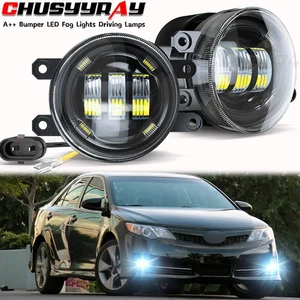 A+ Pair LED Fog Lights for Toyota Camry 2007-2014 Driving Lamp Left&Right Side - Picture 1 of 12