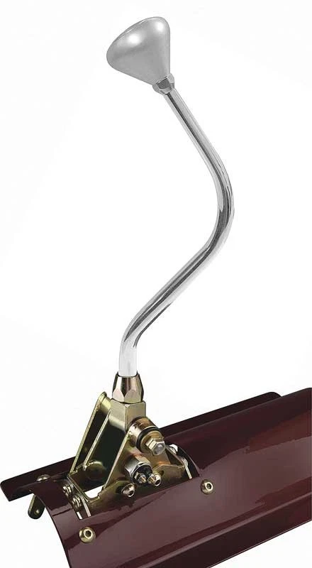 Palanca de cambios de montaje en piso Mopar 727 Trans Lokar 16" con acabado cepillado cambio de setas Foto 1 de 1