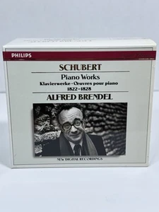 Schubert Piano Works 1822-1828 Alfred Brendel 7 CD 1989 Philips Box - Picture 1 of 4