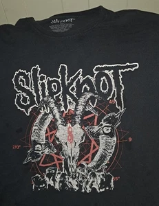 Slipknot Shirt Metal 2021 Konzert Tour Goat Skull RARE OOP 3XL XXXL - Bild 1 von 5
