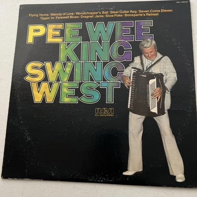Pee Wee King Record/vinyl Swing West RCA Records 1977 VG+ - Image 1 of 4