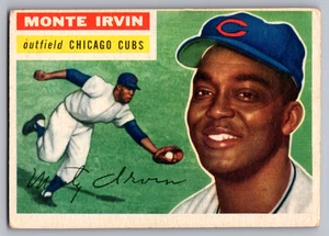 1956 TOPPS #194 MONTE IRVIN CUBS - Picture 1 of 3