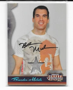 2008 Donruss Americana Brandon Molale AUTO Signed SWATCH SP /250 Mr. Deeds - Picture 1 of 1