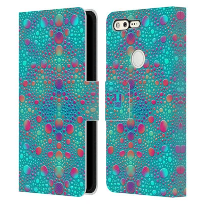 HEAD CASE DESIGNS CHAMELEON SKIN PATTERNS LEATHER BOOK CASE FOR GOOGLE PHONES - Image 1 of 4