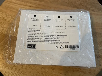 Stampin Up! Sobres - Medianos - Blanco Natural - 5-3/4" x 4-3/8" STOCK ABIERTO Foto 1 de 4