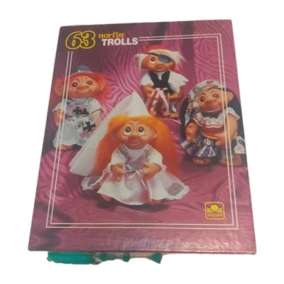 Golden Norfin Trolls 63 Piece Puzzle 1992 Bride Pirate Knight Gypsy See All Pics - Image 1 of 4