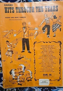 Vintage Harms Hits Through The Years Liederbuch Klavier/Gitarre 1954 Noten  - Bild 1 von 14