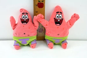 TY Beanie Babys Patrick Star Plüsch Spongebob Schwammkopf 2003 & 2013 Menge 2 - Bild 1 von 4