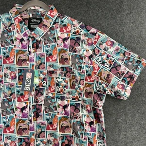 RSVLTS Shirt Mens 3XL XXXL Limited EDITION Disney 100 Say Cheese Button NWT - Picture 1 of 10
