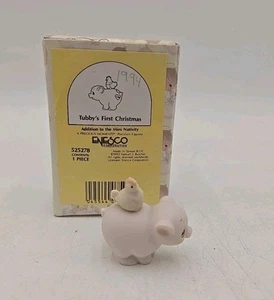 Precious Moments 525278 Tubby's First Christmas Mini Figure Nativity - Picture 1 of 5