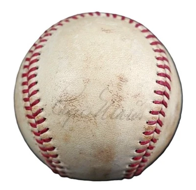 Roger Maris Single Signed ONL Baseball Yankees Cardinals 61 HRs JSA LOA - Image 1 of 3
