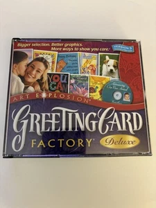 Carte de voeux Factory Deluxe Ver. 3 DISQUES MANQUANTS 2 Win 98, 2000, ME ou XP neuf - Photo 1/5